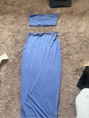Sun dress blue